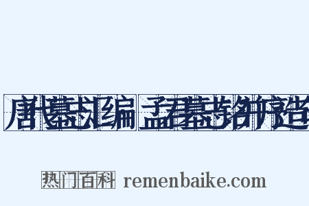 唐代墓志汇编·孟君墓志铭并序造句是什么意思的图片